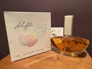 Ruffles by Oscar de la Renta 3.3 fl oz / 100 ml Eau de  Toilette Spray Vtg. 1983 - Picture 1 of 12
