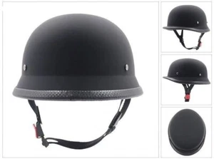 Retro German Open Face Helmet – Unisex - Picture 1 of 4