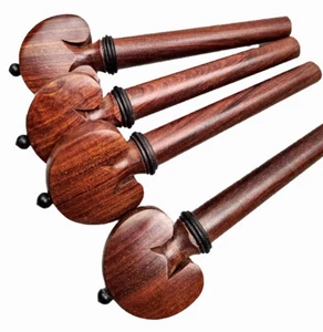 12pcs Rosewood Cello Pegs,4/4 Full Size,Cello String Keys Pins - Picture 1 of 7