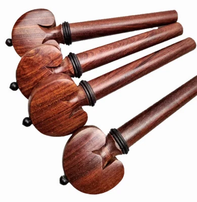 12pcs Rosewood Cello Pegs,4/4 Full Size,Cello String Keys Pins - Image 1 of 4