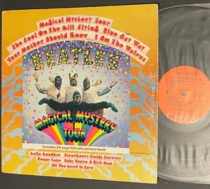 The BEATLES Magical Mystery Tour 1976 orange label SMAL 2835 w/ booklet plays NM - Picture 1 of 7
