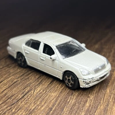 Rare - Lexus LS 430 - Pearl White Car - Motor Max - 6064 - 1:64 - Loose - Image 1 of 4