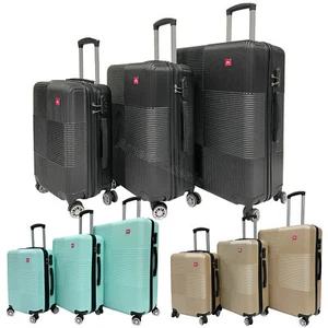 3 Piece Luggage sets Lightweight Durable Spinner Suitcase Carry On 20" 24" 28" - Picture 1 of 15