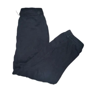 Carter's Boys Black French Terry Sweatpants Elastic Waist Size 7 - Picture 1 of 7