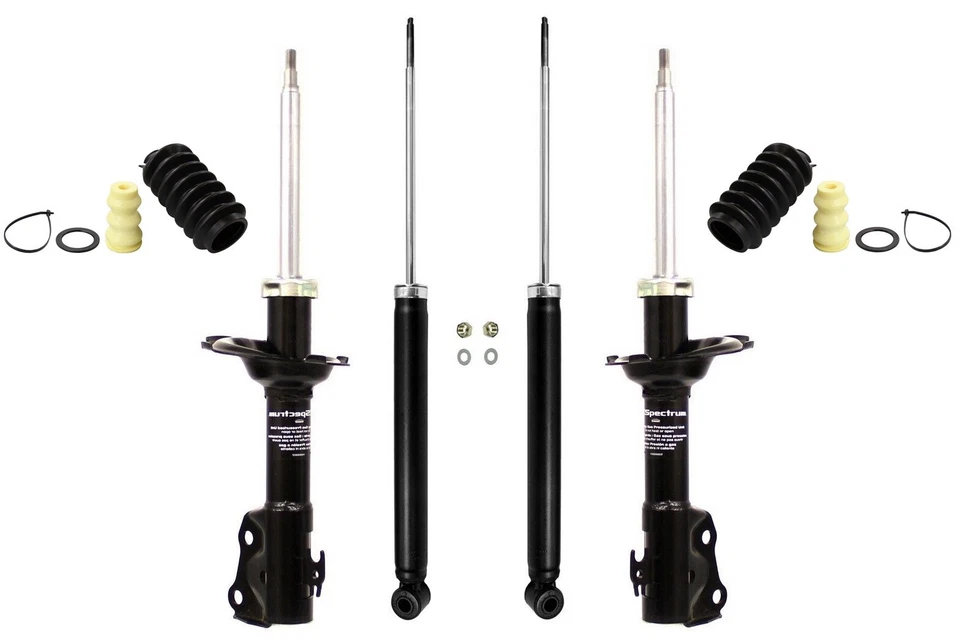 Kit de puntales delanteros Monroe con fuelle y amortiguadores traseros para Toyota Echo 2000-2005 Foto 1 de 1