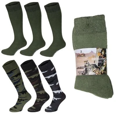 3 Pack Esercito Winter Socks - Thermal Army Socks, Warm & Heavy Duty - Image 1 of 4