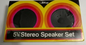 Vintage Arkay 5&1/4" Car Stereo Speaker Set Model 41-5234 Pair New Unopened Box - Picture 1 of 12