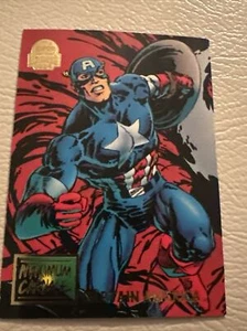 Captain America 1994 Maximum Carnage Marvel Fleer Card #19 - Picture 1 of 2