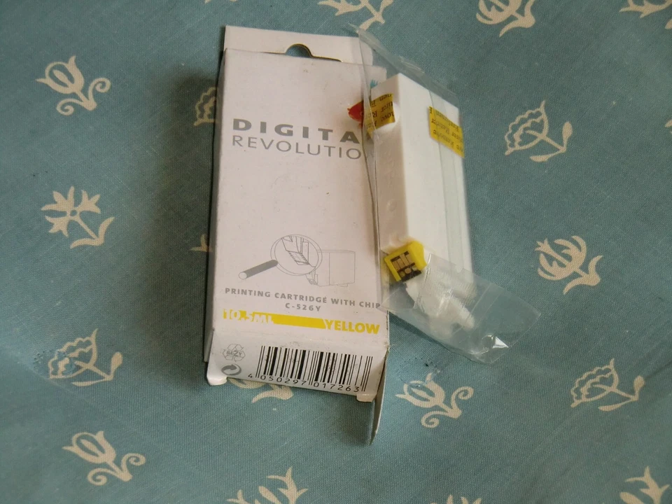 Druckerpatrone kompatibel Canon C-526Y mit Chip Farbe Yellow Gelb - Bild 1 von 1