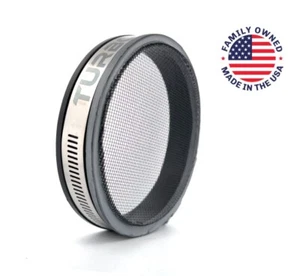 Turbo-Guard SF 4" Inch Silver Pearl Screen Air Filter for T3 T4 Garrett - Picture 1 of 3