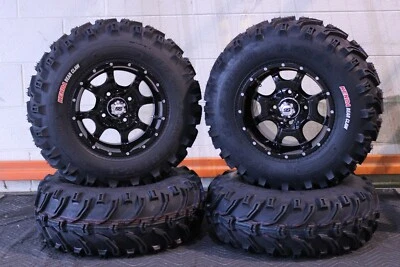 KIT DE RUEDA YAMAHA GRIZZLY 550 25" OSO CLAW ATV NEUMÁTICO Y COBRA NEGRO IRS1CA Foto 1 de 4