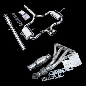 Mini R52/R53 Cooper S 2.5" Tubular Manifold + Catback Sports Exhaust System - Picture 1 of 24