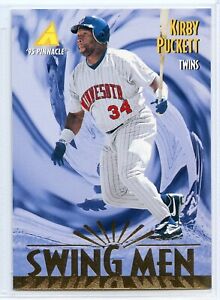 1995 Pinnacle Baseball - #296 - Kirby Puckett - Minnesota Twins