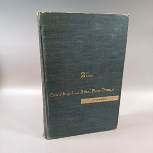 Kreisel- und Axialpumpen A J Stepanoff 1964 2nd Ed USA Print Book  - Bild 1 von 15