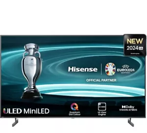 Hisense TV 65" Mini-LED 4K 65U62NQ, Smart TV VIDAA U7, Dolby Vision IQ, HD - Picture 1 of 3