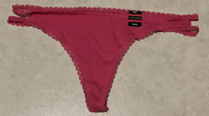 Beautiful Joe Boxer Thong Panties Sexy Red Comfortable Size L