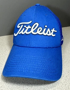 TITLEIST GOLF Pro V1 FJ NEW ERA Gr. M-L BLAU FLEX FIT Baseball Golf Mütze Cap - Bild 1 von 10