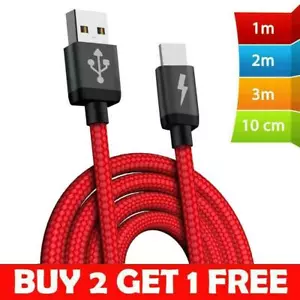 USB Cable For iPhone 14 13 12 11 XS 8 7 6 Long Charger Charging Fast Lead 2m 3m - Picture 1 of 8