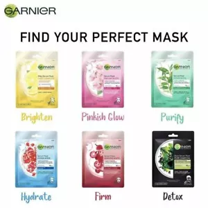 Garnier Skin Naturals, Hydra Bomb, Face Serum Sheet Mask 28g For All Skin Type - Picture 1 of 3