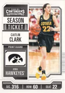 2024 Panini Caitlin Clark Collection Basketball Card College Contenders #CC1 - Bild 1 von 2