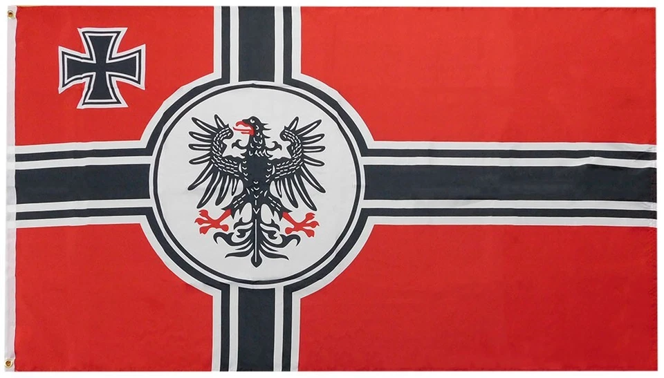 3x5 German Empire Premium Quality 100D Woven Poly Nylon 3'x5' Flag Banner - Image 1 of 4