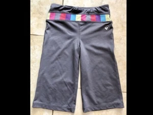 Girls Limeapple Wide Leg Cropped Yoga Athletic Dance Pant Sz 5 - Picture 1 of 4