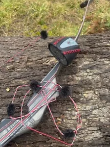Black Widow Bow, Recurve Replacement Bow String & Silencers 60" AMO Actual 57" - Picture 1 of 4