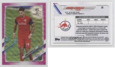 2020-21 Topps Chrome UCL Pink Wave Refractor Dominik Szoboszlai #26