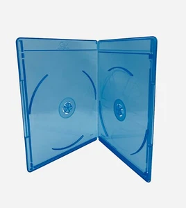 25 x Viva Elite Double Blu Ray 2 Disc Cases Slim 6 mm - Pack of 25. - Picture 1 of 7