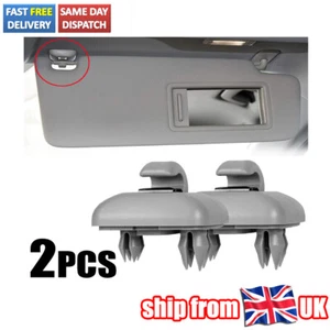 uk- 8U0857562A 2Pcs Support Clip Pare-Soleil pour Audi A3 S3 A4 S4 A5 S5 Q3 Q... - Imagen 1 de 6