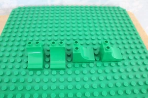 Duplo Lote 4 CLÁSICO VERDE Rampa de Ladrillo Curvada Inclinada 2X3X2 Arco Invertido 2301 - Imagen 1 de 1