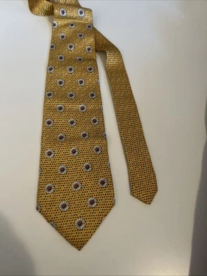 Corbata Vitaliano Pancaldi Floral Flor Diseñador M Foto 1 de 4