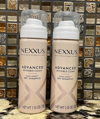 Lot of 2 Nexxus Dry Shampoo Advanced Invisible Clean | 1.15 oz Each - Image 1 of 4