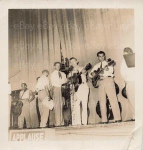 Hank Snow Grand Ole Opry VINTAGE Candido foto 4x4 unica nel suo genere - Foto 1 di 1