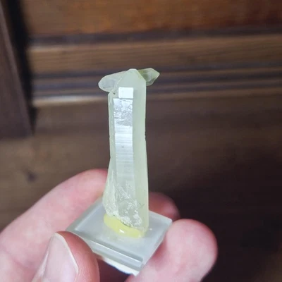 Quartz Prase Chlorite biterminé - Pakistan - Photo 1/4