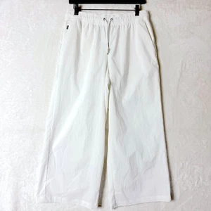Athleta Wide Leg Elastic Waist Drawstring Casual Pull On Cropped Hose Damen S - Bild 1 von 9