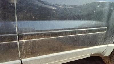 07-17 Acadia Driver Moldura Trasera Izquierda Desde Puerta Trasera Borde 58u Negro Carbono Foto 1 de 4