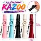 Professional Kazoo Musical Instrument Reusable Lightweight Plastic Kazoo Lanyard