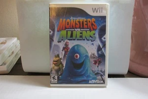 Monsters vs. Aliens (Nintendo Wii, 2009) Good Condition - Picture 1 of 3
