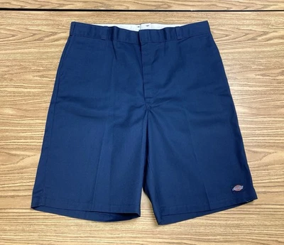 Dickies Twill Work Shorts Men's Size 42 Dark Navy 13" Inseam Relaxed Fit New WOT - Image 1 of 4