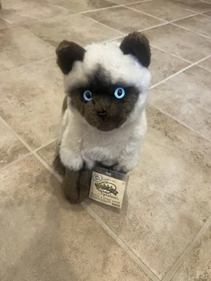 Webkinz Signature Siamese Cat with Sealed Code, Great Condition with All Tags - Image 1 of 4