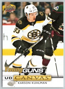 Karson Kuhlman RC Young Guns 2019-20 Upper Deck Canvas 19-20 #C107 99203 - Bild 1 von 2