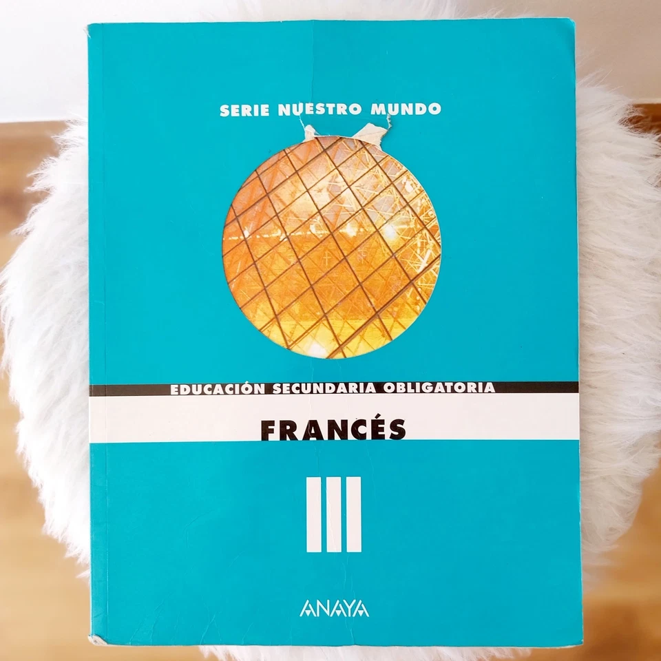 Libro Frances III Anaya Secundaria 3° ESO - Imagen 1 de 4