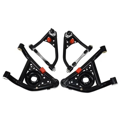 67-69 Camaro 68-74 Nova Firebird Tubular Upper & Lower Control Arms Set Front - Image 1 of 4