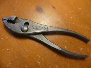 Vintage Cee Tee Co. Pliers 6 1/2" – Jamestown NY USA – Marked H2855  - Picture 1 of 10