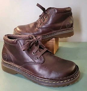Dr Martens Air Suela Personalizada Griffin AW004 Hombres 10 Mujeres 11 Marrón Cuero Doc - Imagen 1 de 19