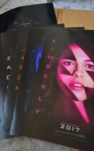 2016 SDCC COMIC CON EXKLUSIVES MIGHTY MORPHIN POWER RANGERS POSTER SET 5 ZACK - Bild 1 von 1