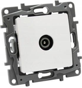 LEGRAND NILOE 764555 TV Antennendose Enddose 10 dB 5-68/120-862 MHz weiß - Bild 1 von 1