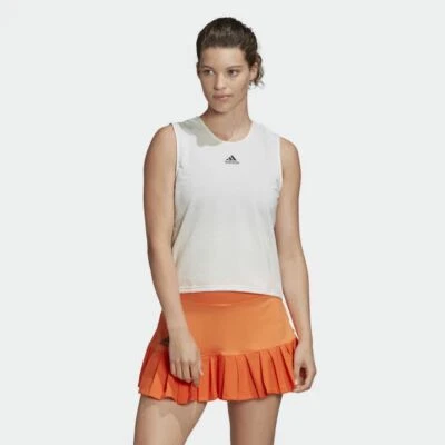 ADIDAS Women's PrimeBlue Camo Tennis Tank NWT Dash Grey SIZE: LARGE - Image 1 of 4