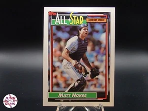 1992 Topps All-Star #404 Matt Nokes MINT - Picture 1 of 2